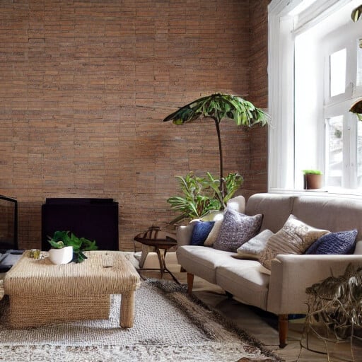 are jute good for living room