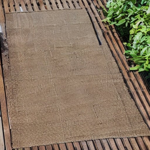 can jute rugs be used outdoors