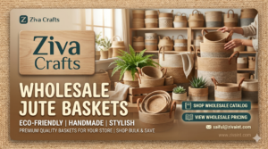 wholesale jute baskets