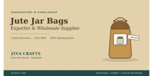 jute jar bag exporter wholesale